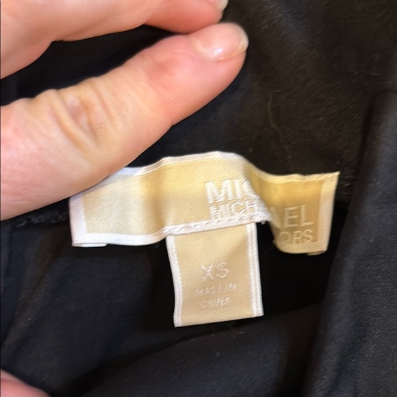 Michael Kors Women's Black Biker Shorts - Picture 4 of 5